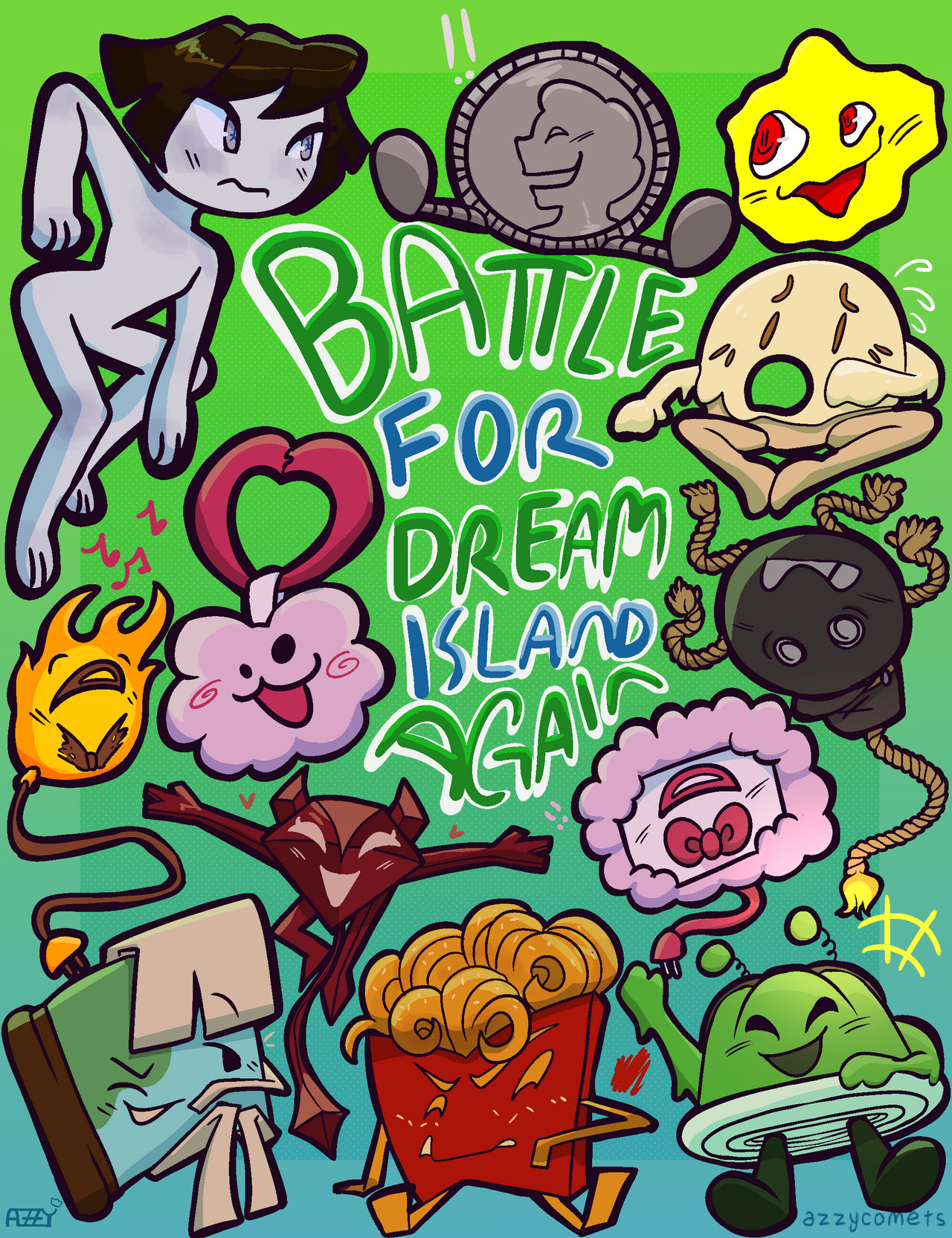 Bfdi Machine Deviantart Bfdi S2 by azzycomets on DeviantArt