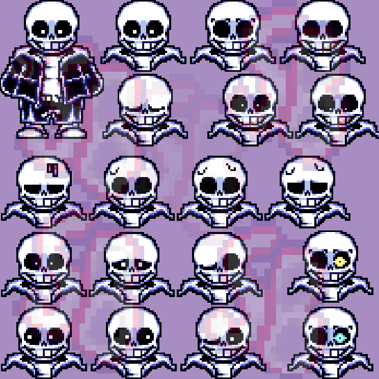 Undertale sans battle sprite V3 by GaurdianOfSkeletons3 on DeviantArt