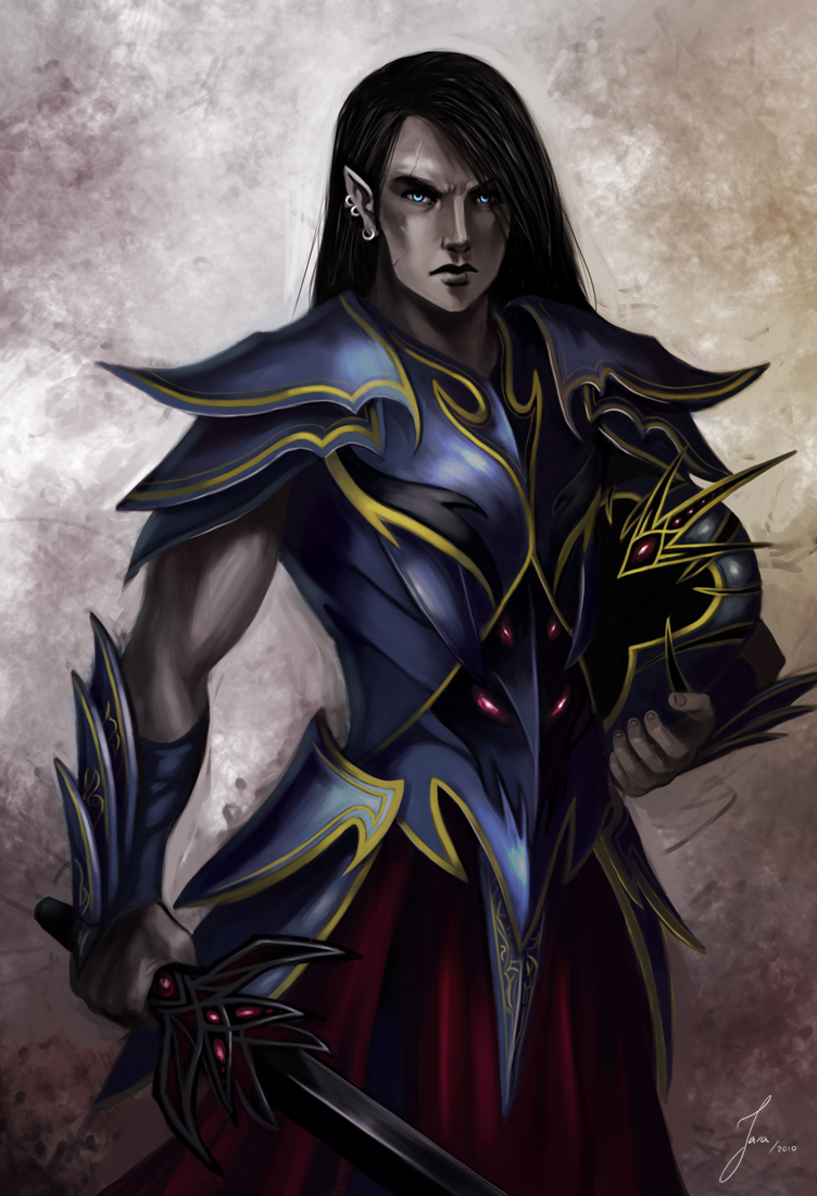 Drow Deviantart Drow fighter by iara-art on DeviantArt