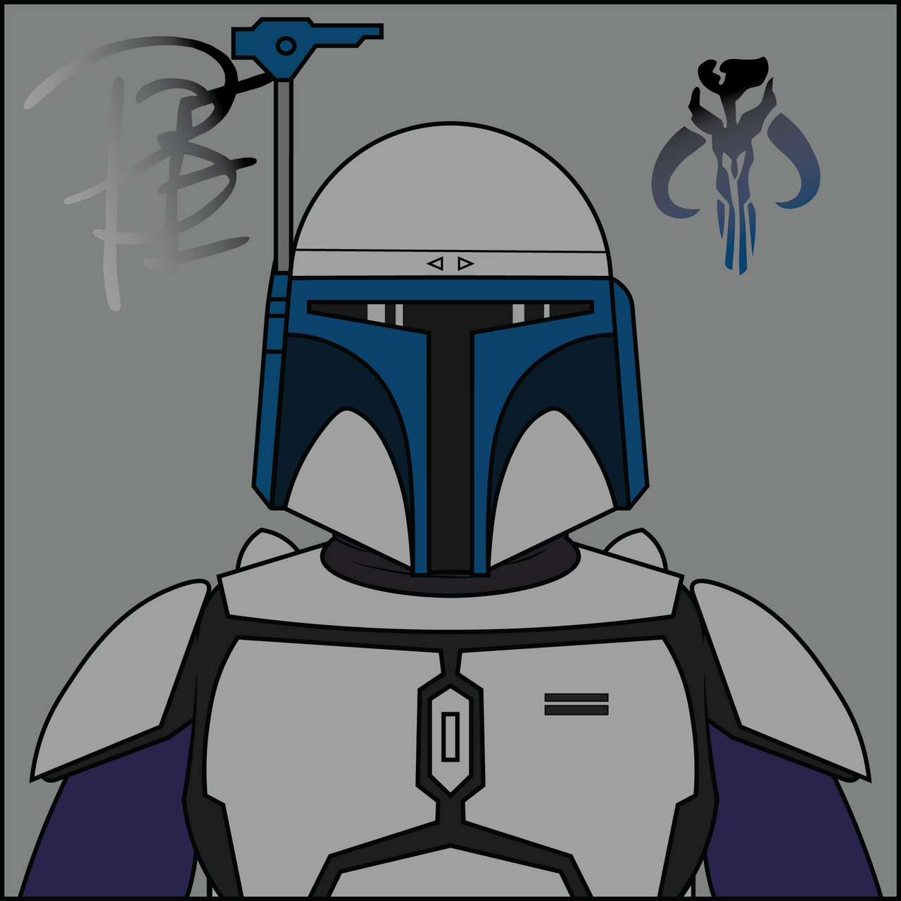 Jango Drawing Jango Fett Drawing