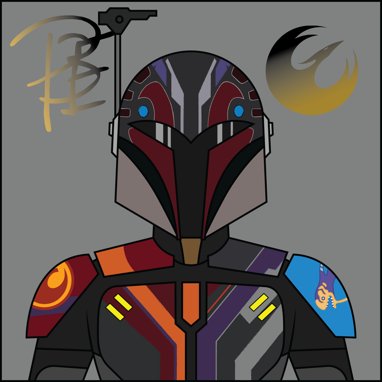 Sabine Robotization Deviantart Sabine Wren by DrawinRook on DeviantArt