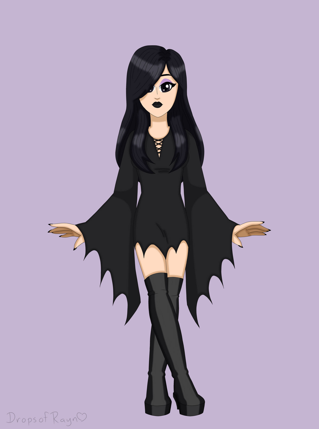 MySims:. Violet by NeopolitanGumdrops on DeviantArt
