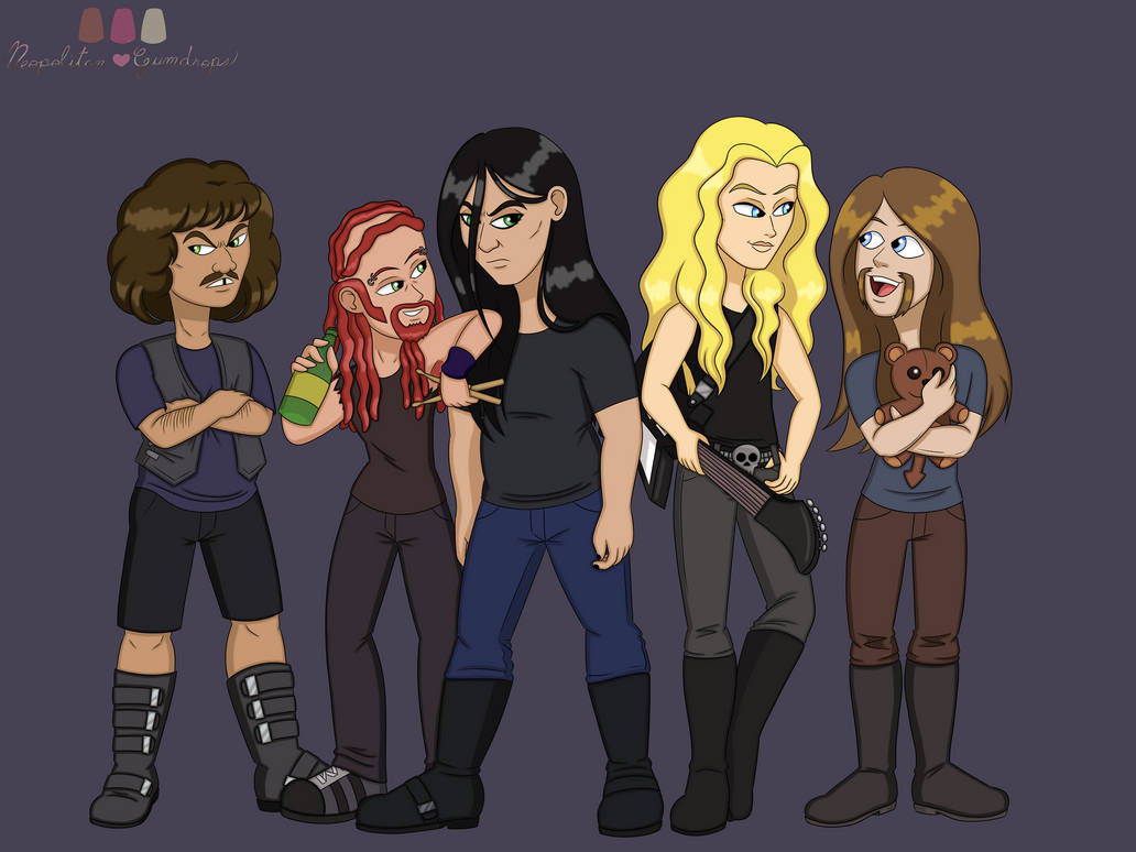 Metalocalypse:. Dethklok by NeopolitanGumdrops on DeviantArt