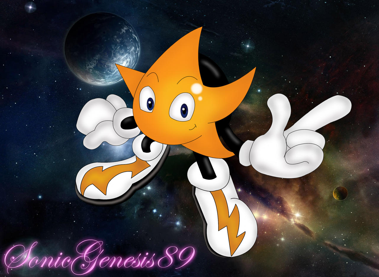 Sonic Ristar Style Ristar The Shooting Star by SonicGenesis89 on DeviantArt
