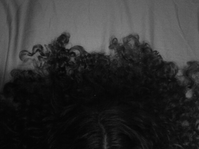 sea of tumbling curls