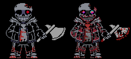 Wiki sans and horror sans by zombiejb1 on DeviantArt