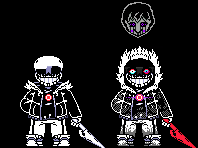 Killer Sans And Killer Dust Sans by sanjinez2000 on DeviantArt