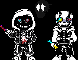 Killer Sans And Killer Dust Sans by sanjinez2000 on DeviantArt