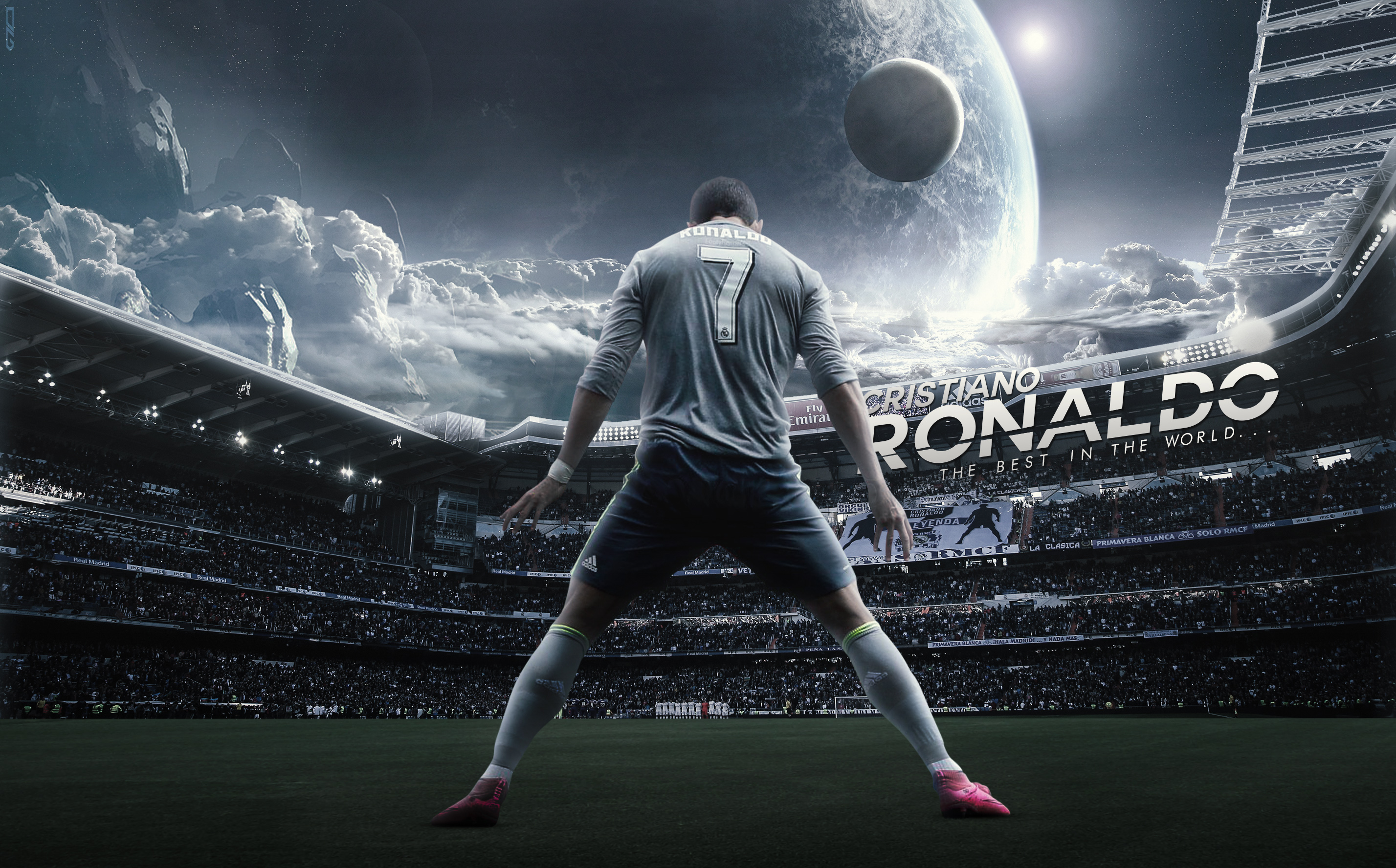 Cristiano Ronaldo - Wallpaper by DanialGFX on DeviantArt