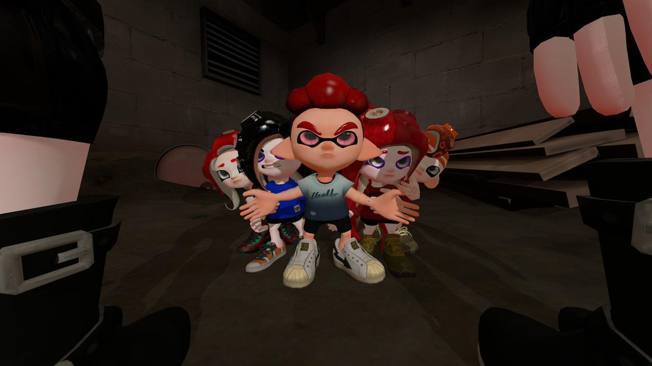 An Inkling with the heart of an Octoling by OfficialPoncy on DeviantArt