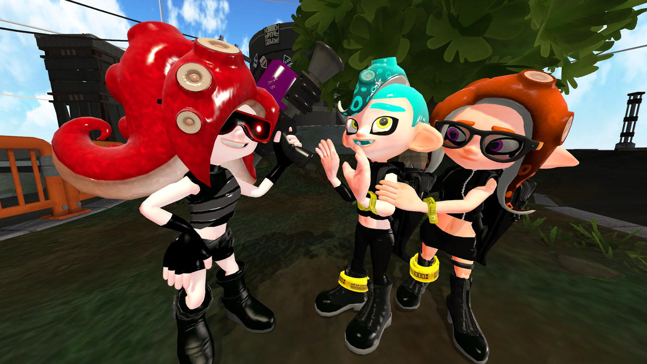 Octoling meet Octolings by OfficialPoncy on DeviantArt