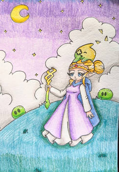 Echoes Zelda with Tri