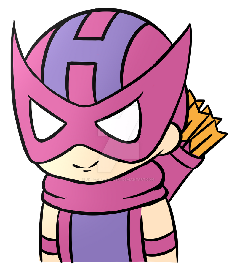 Hawkeye Avengers Doodle #Pink by UnleashedPower1 on DeviantArt