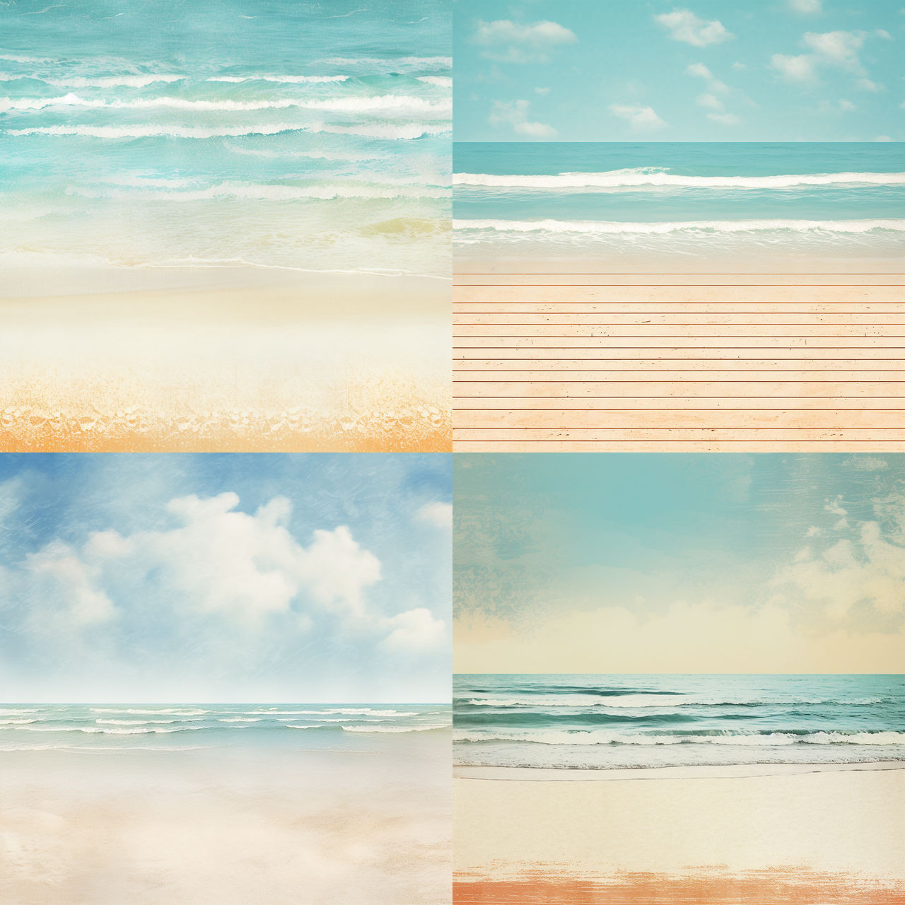 Beach In Paper Free Beach Scrapbook Paper by TemporalStasisAdopts on DeviantArt
