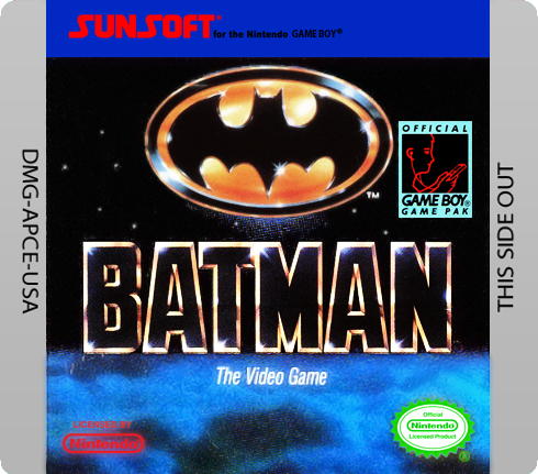 Batman Game Boy Label by JonyWallker on DeviantArt