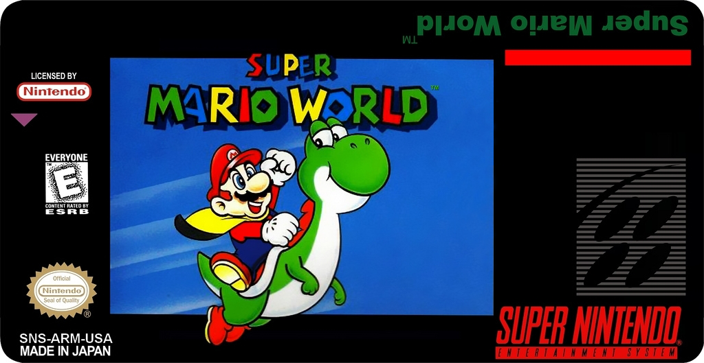 Label Super Mario World snes by labelsnes on DeviantArt