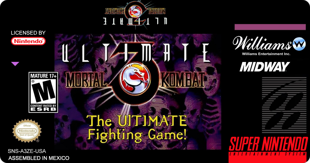 Мортал комбат 3 ultimate. Ultimate Mortal Kombat 3 Snes. Ultimate Mortal Kombat 3 Snes обложка. Обложка картриджа Mortal Kombat 3 Ultimate. Mortal Kombat 3 super Nintendo.