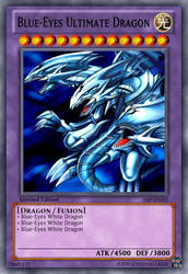 Blue-Eyes Ultimate Dragon card