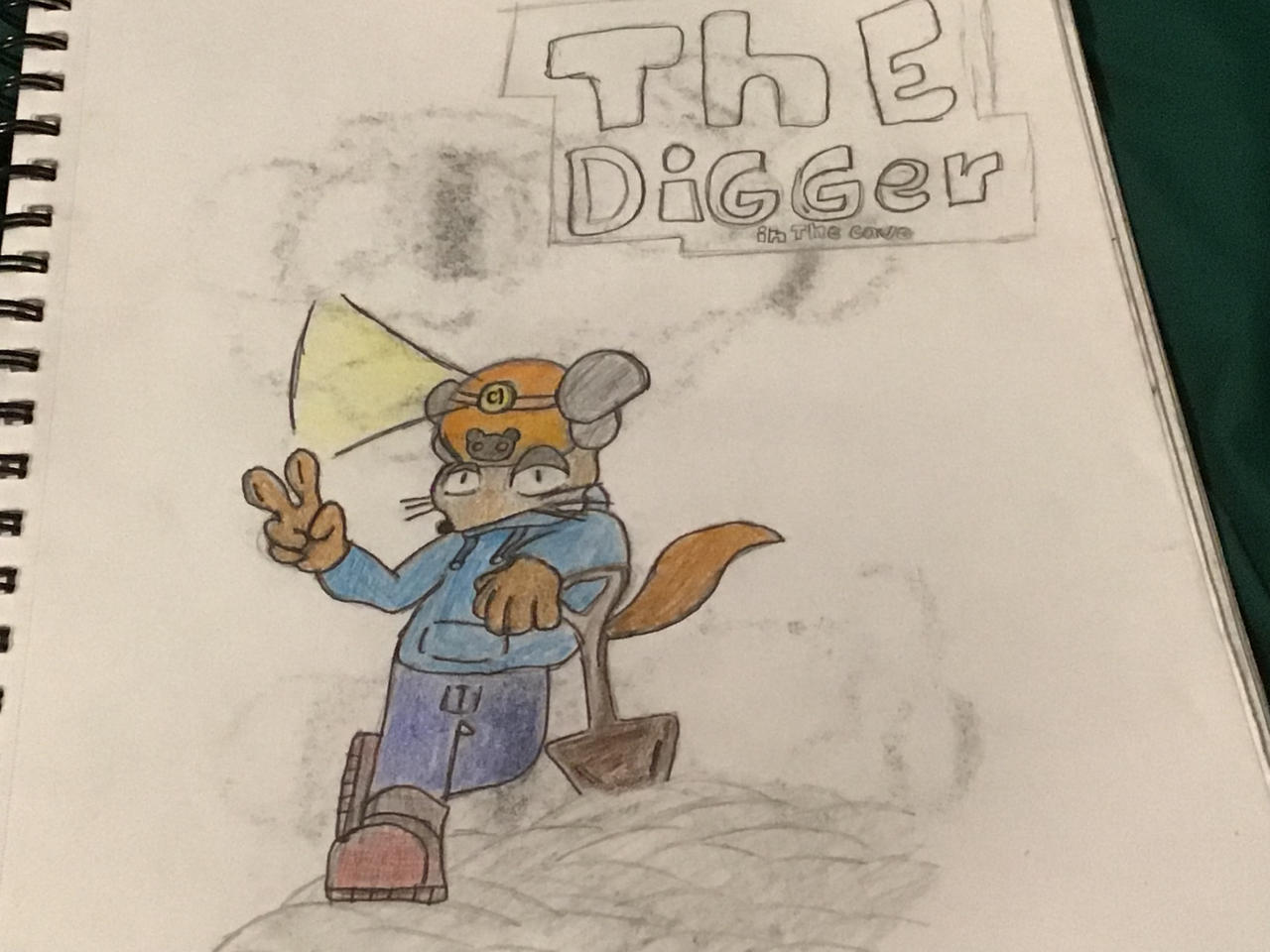 The digger in the mines Wazzler the weasel by Littleseal15 on DeviantArt
