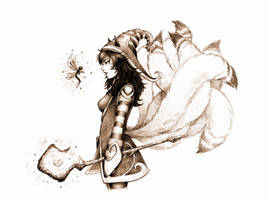 Ahri - The Fae Sorceress