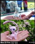 Pokemon Mew - 3D Model Print by ADEdge
