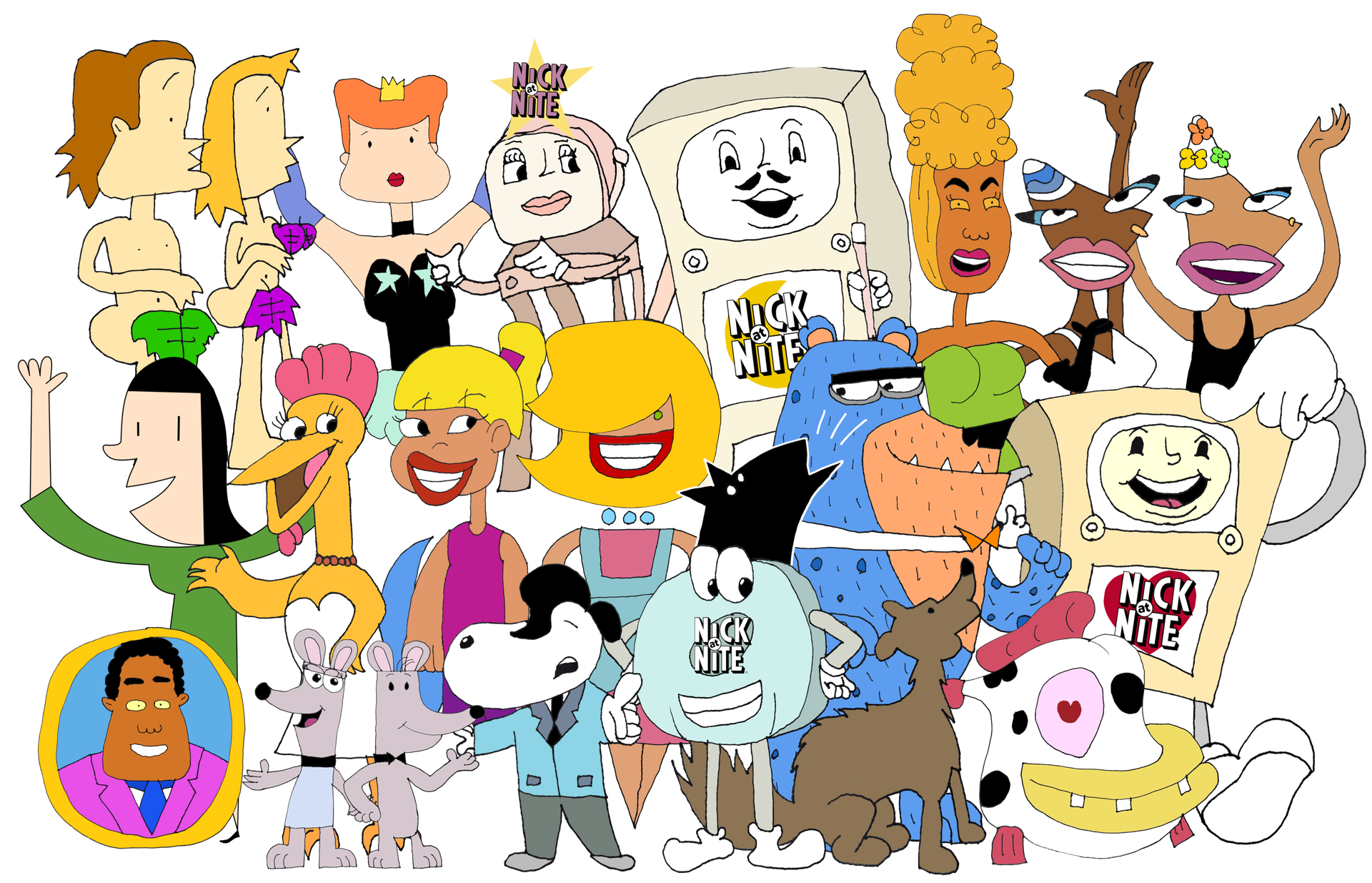 Nick At Nite Toons By ThaynetheRDGfan On DeviantArt nick-at-nite-toons-by-thaynetherdgfan-on-deviantart