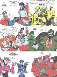 TF - Countdown to TFP season 2 crossovers 1-6 by Rosey-Raven