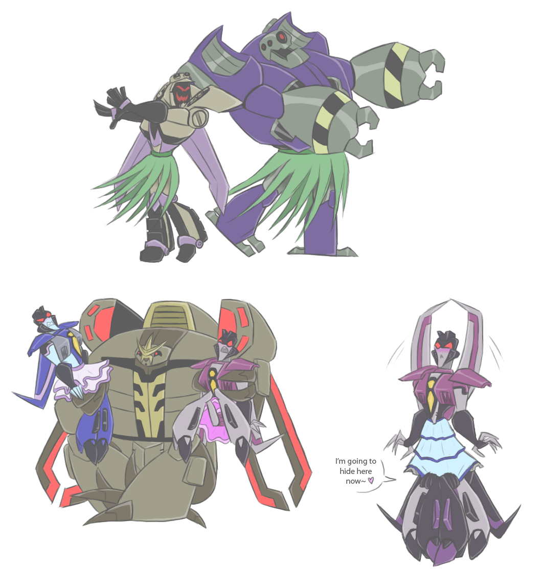 TFA - MiscRobots in skirts