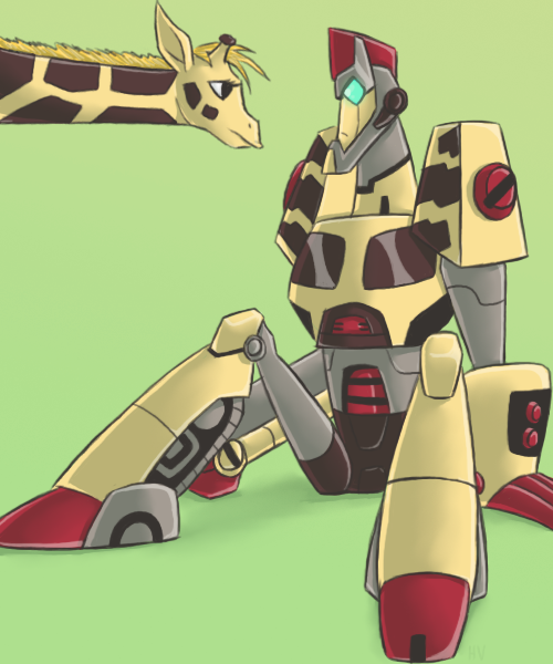 TFA - Giraffes and Giraffebots