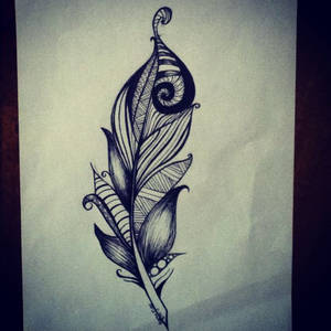 Feather Drawing