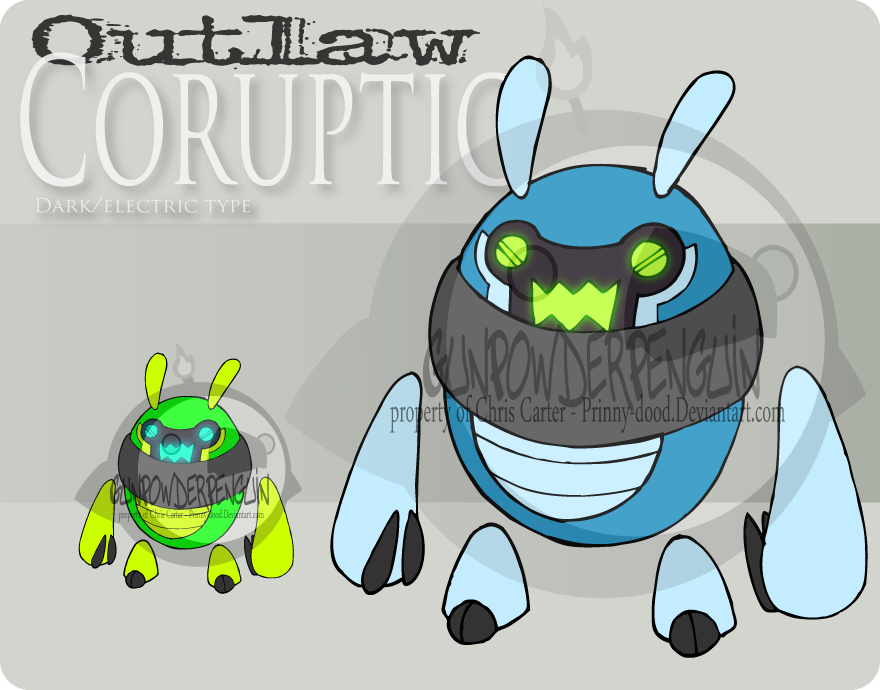 Outlaw Pokemon - Coruptic