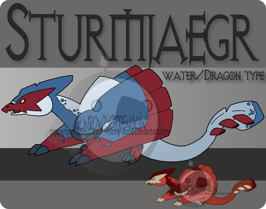 Fake Pokemon - Sturmjaegr by Prinny-Dood