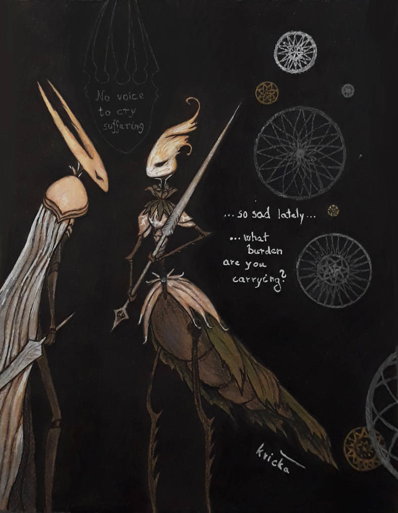 Hollow Knight What burden are you carrying? by kvicka on DeviantArt