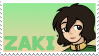 A2 (Ka)ZAKI stamp