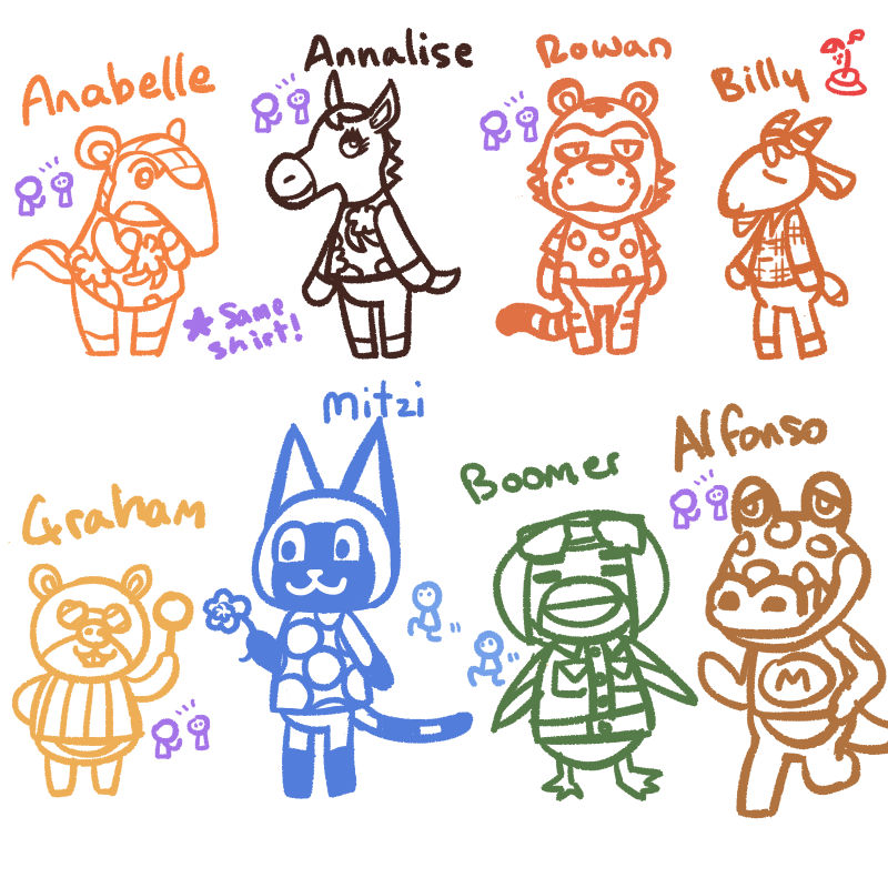 AC doodles 1 by YukariYakumo on DeviantArt