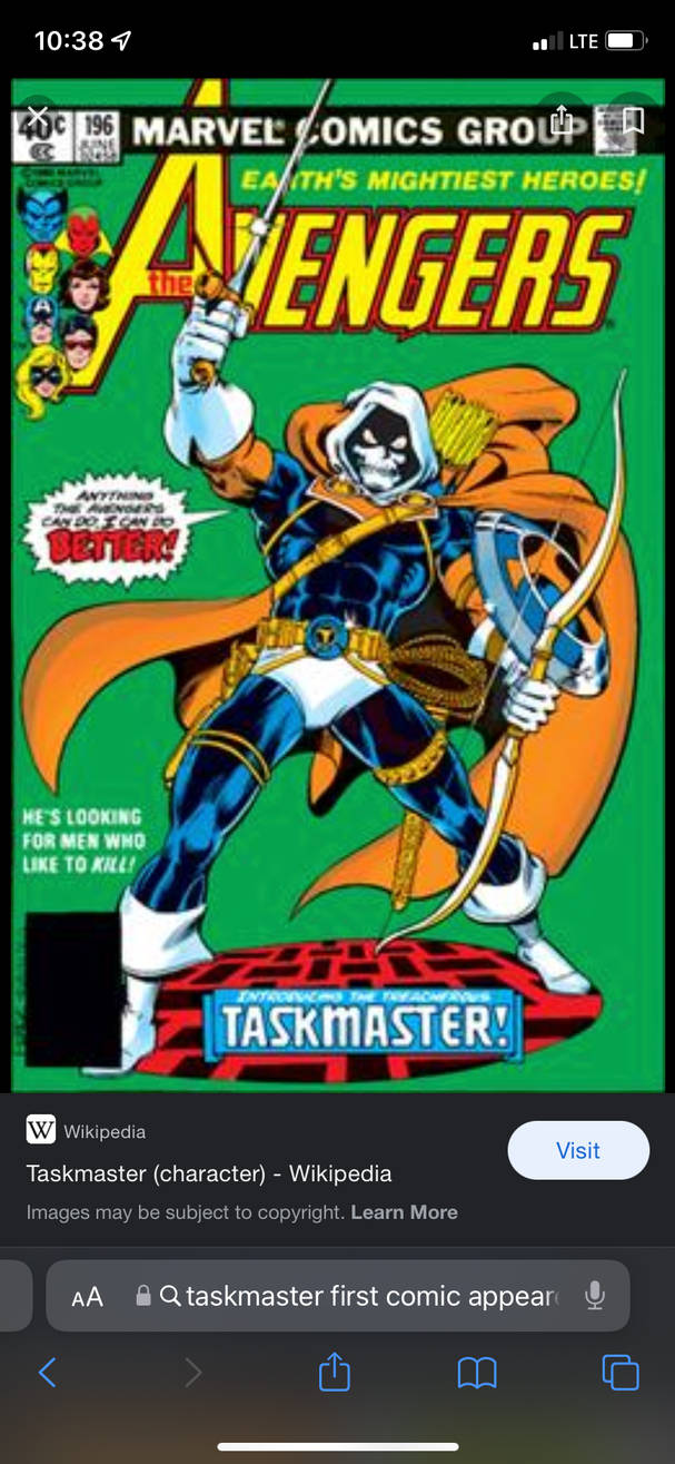 The origins of taskmaster by behljac on DeviantArt