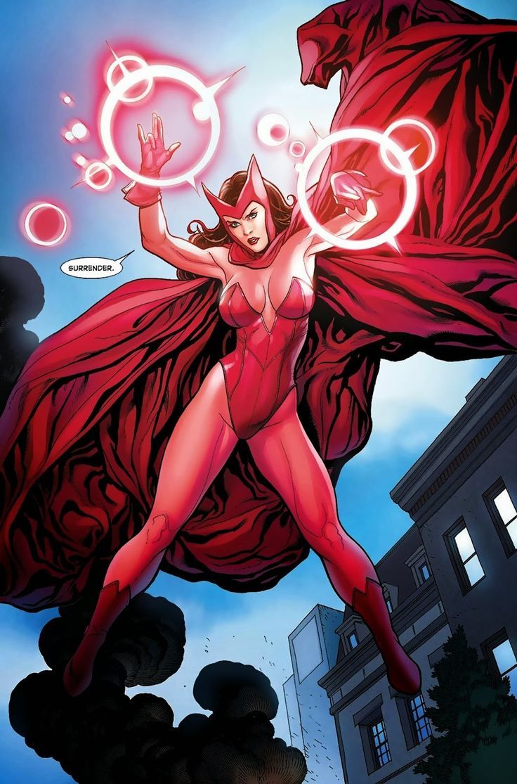 hex power — The Scarlet Witch & Quicksilver's classic costumes