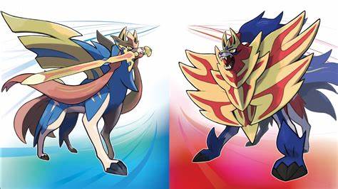 Zacian And Zamazenta!!! by KirbyArtist11 on DeviantArt