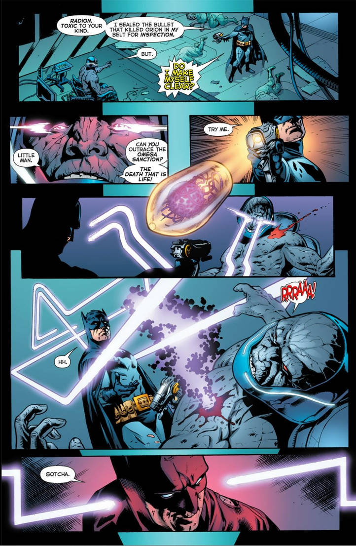 Batman vs Darkseid by behljac on DeviantArt