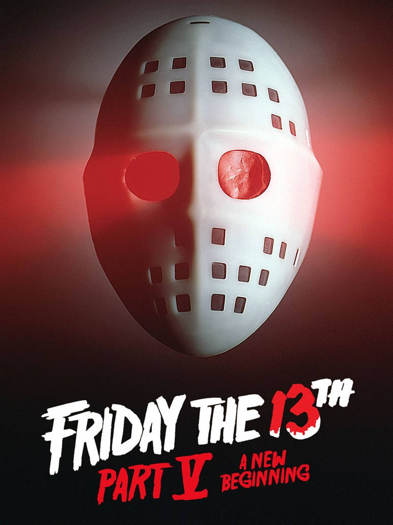 Часы пятница 13. Friday the 13th Part 5 a New beginning 1985 poster.
