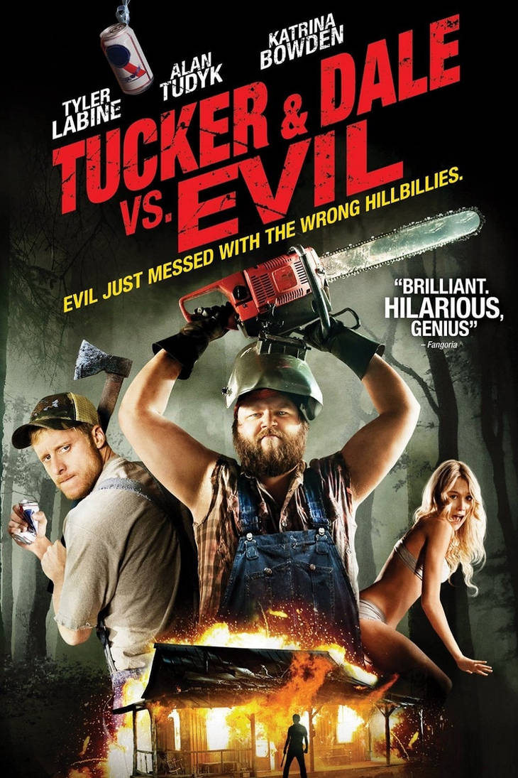Жесткие комедии. Убойные каникулы - Tucker and Dale vs Evil (2010). Убойные каникулы 2010 Постер.