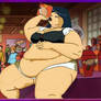 Ssbbw Mandy pigging out on passion patties.