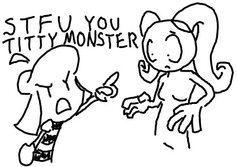 Tiitty Monster Titty Monster by Blaragh on DeviantArt