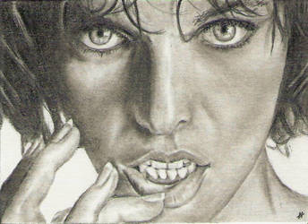 Milla Jovovich - ACEO