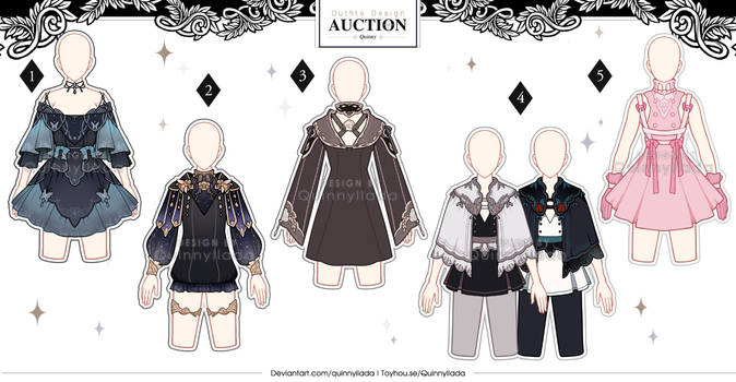 [Adopt Auction] Outfits 104 [ CLOSE ]