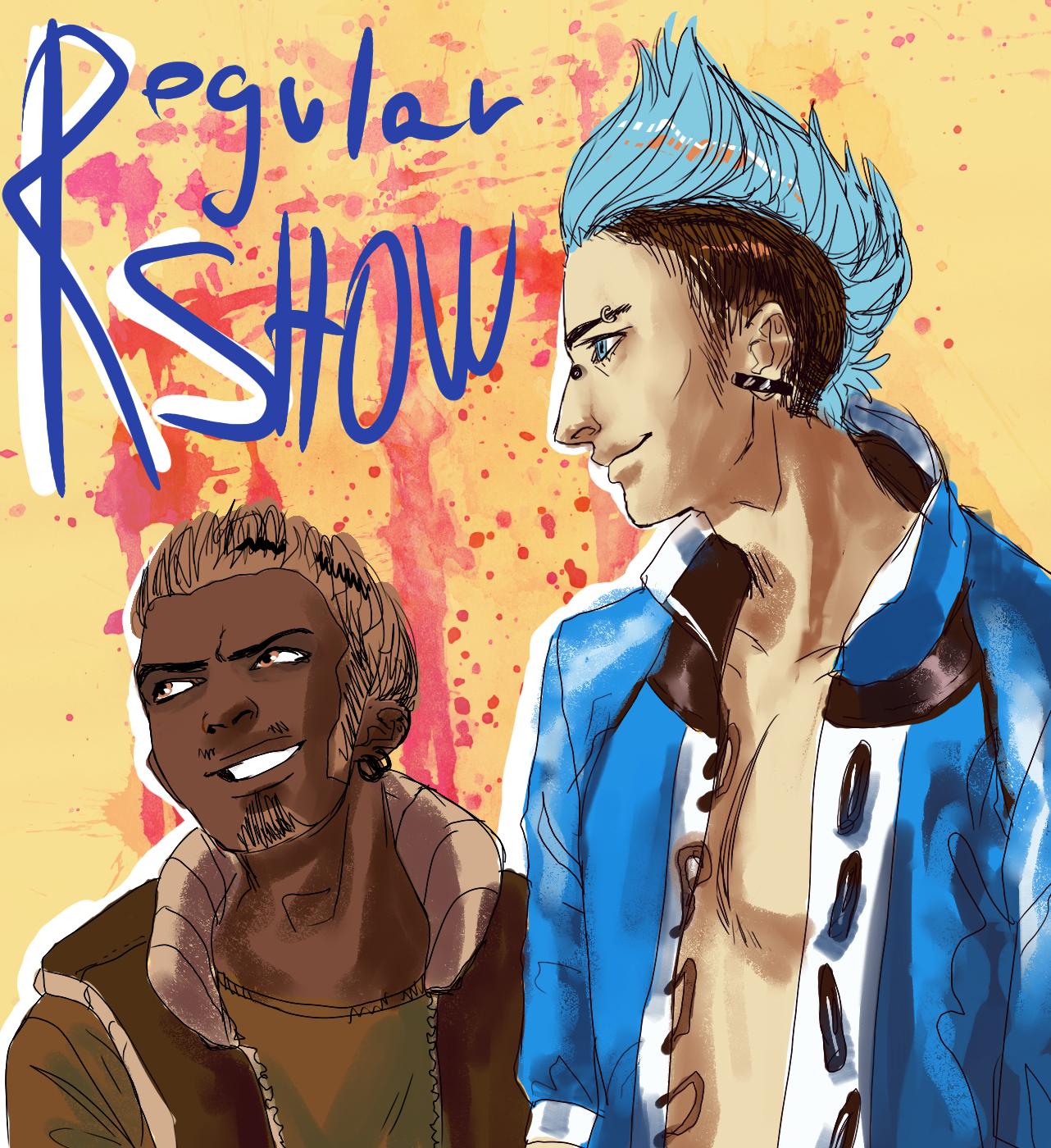 regular show- human