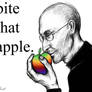 'Bite that Apple'- Steve Jobs