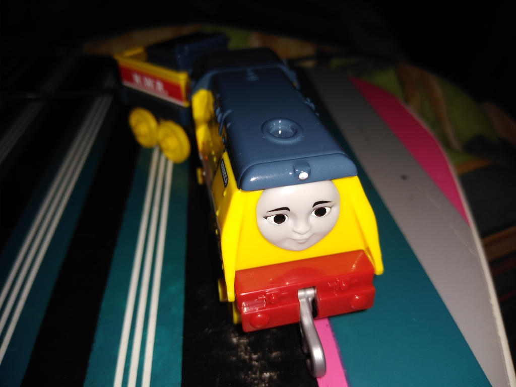 Trackmaster push along Rebecca by hamiltonhannah18 on DeviantArt