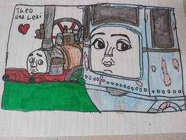 Theo and Lexi the experimental engines