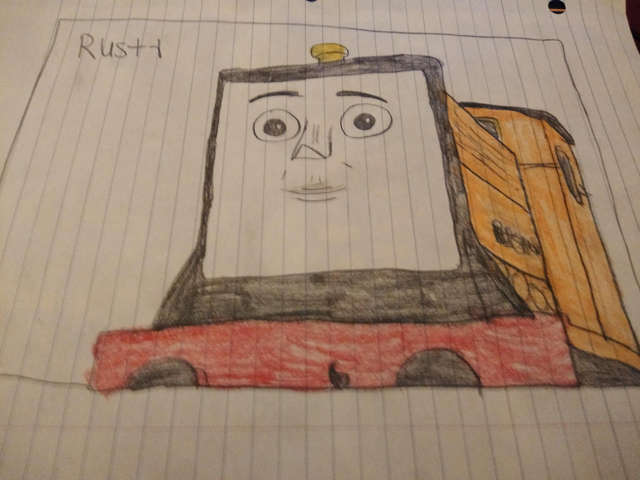 Rusty the narrow gauge engine by hamiltonhannah18 on DeviantArt